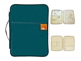 mygreen Universal Travel Case for A4 Document and Small Electronics and Accessories -Dark Green