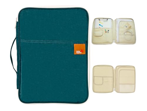 mygreen Universal Travel Case for A4 Document and Small Electronics and Accessories -Dark Green