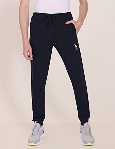 Image of U.S. POLO ASSN. Solid Cotton Joggers