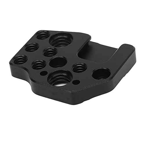 QR Plate, Aluminum Alloy Quick Release Plate, CNC Tight Machining Quick Release Mounting Plate with Screw for Ronin S - Image 3