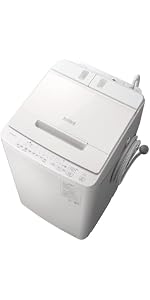Amazon | 日立 洗濯機 洗濯10kg BW-V100MR W ホワイト ビート