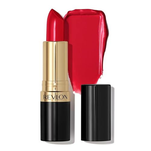 Image of REVLON Super Lustrous Creme Lipstick, 80% Conditioning Ingredients, intance color, Waterproof, Long-Lasting, 100% Vegan Lipstick, Wild Saffron (809), 4.25 gm