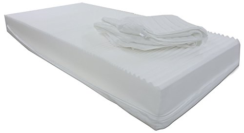 Dibapur 25 cm Höhe ca. Orthopädische Kaltschaummatratze Fest H3, Bezug Waschbar bis 60 C°, 4-Seitigen Reißverschluss, Öko-Tex (200x200) – Bild 4