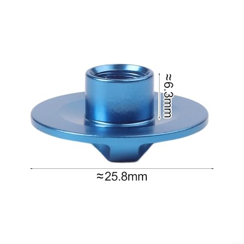 Tapa de válvula de horquilla de aire de aleación de aluminio para suspensión delantera de bicicleta Manitou FOX (Azul) miniatura 4
