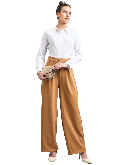 style quotient Women Maroon Solid Textured Shirt-picture-23