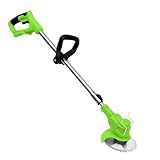 Electric Weed Wacker Cordless Grass Trimmer, Lightweight Brush Cutter/Edger/Mower for Garden and Yard Lawn(Battery Not Included)