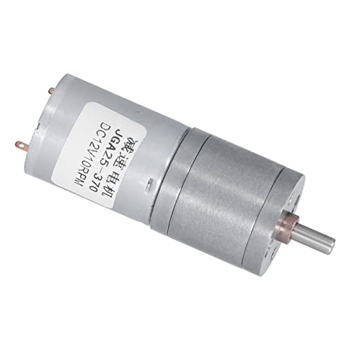 Getriebemotor mit Hoher Torsion, 12 V, 10 U/min, Gleichstrom-Getriebemotor, Elektrischer Turbinen-Untersetzungsmotor mit Drehmoment, Getriebemotor, Stellschraubenkupplungen