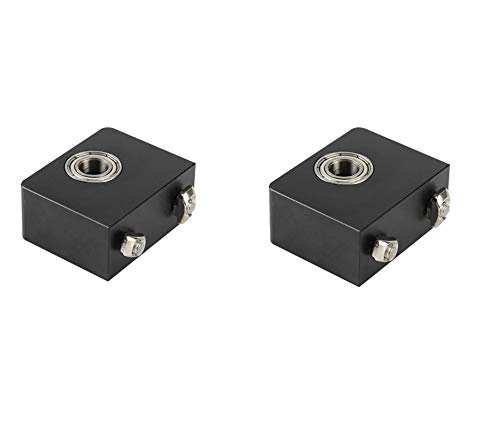 3D Printer Upgrade Aluminum Z-Axis Leadscrew Top Mount (Pack of 2) for Creality CR-10/CR-10S, Ender 3/Ender 3Pro Metal Z-Rod Bearing Holder