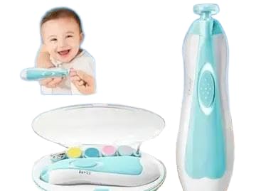 Baby Electric Nail Trimmer for Baby Nail Cutter for New Born Baby with 6 Grinding Heads Automatic Kids Nail Grinder Set Safe Nail Trimmer Kit for Kids Toddler Toes and Fingernails(Multicolor)-image-33
