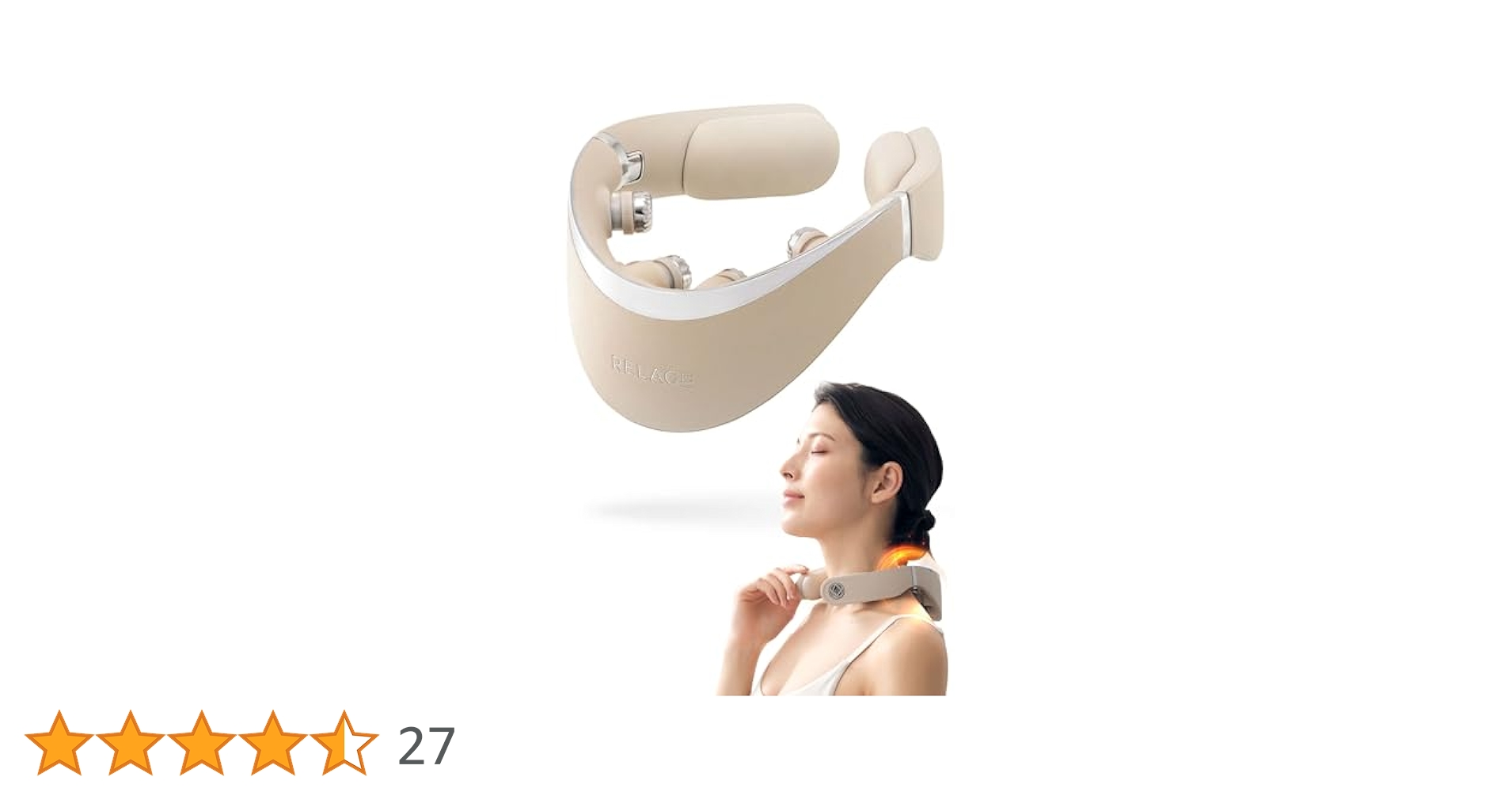 Amazon.co.jp: RELAGE リラージュ ネックケア EMS 振動 温熱 首