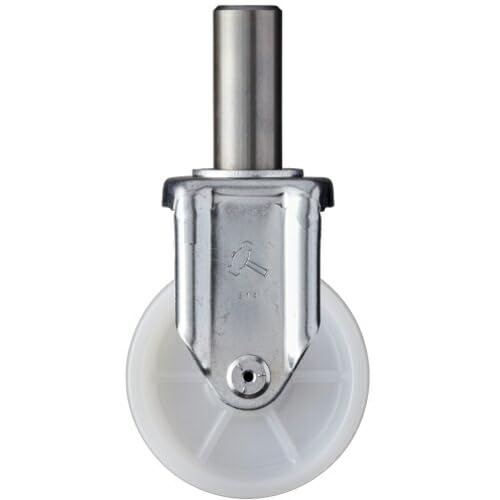 Hammer Insertion Fixed Nylon Wheel 3.9 inches (100 mm) 420SKR-N100