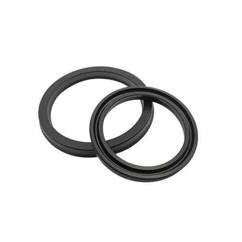 Hydraulic Oil Seal Washers, 50PCS Hydraulic Oil Seal Piston and Rod Seals - USH11.2-18 NBR Rubber Cylinder Seal Washers for Heavy Machinery(USH-11.2x19.2x5 50PCS)