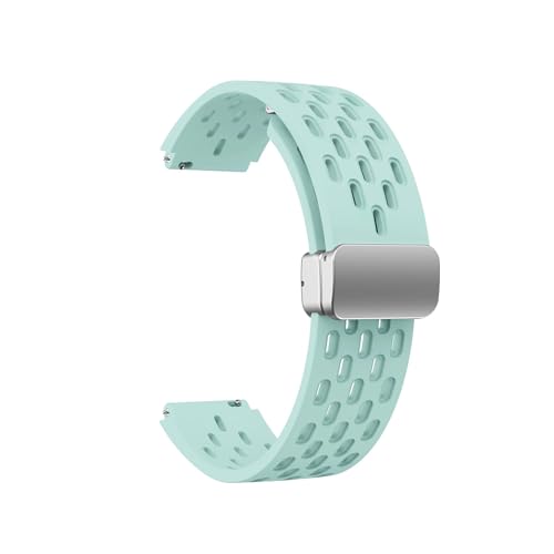 [LOKLNEYK] 18mm���b�V���o�b�N���V���J�Q���x���g�ɓK������Huawei Watch GT4/GT5 41mm/GT5 Pro 42mm(Mint,For GT5 GT4 41mm)
