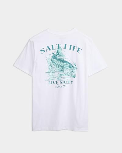 Salt Life Men's Salty Bass Short Sleeve Pocket Tee2