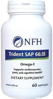 Nutritional Fundamentals for Health Trident SAP 66:33 60 gels by Nutritional Fundamentals for Health