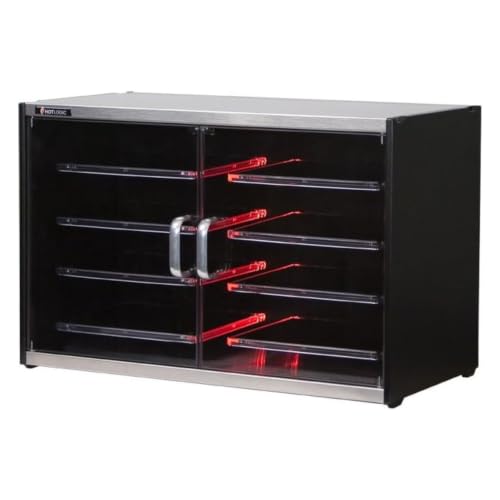 HOTLOGIC 8-Shelf Automatic Self-Cooking Appliance for Breakrooms, Banquets, and Medical Facilities. Cooks, Warms, Slow Cooker