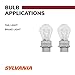 SYLVANIA - 4057 Long Life Miniature - Bulb, Ideal for Daytime Running Lights (DRL) and Back-Up/Reverse Lights (Contains 2 Bulbs)