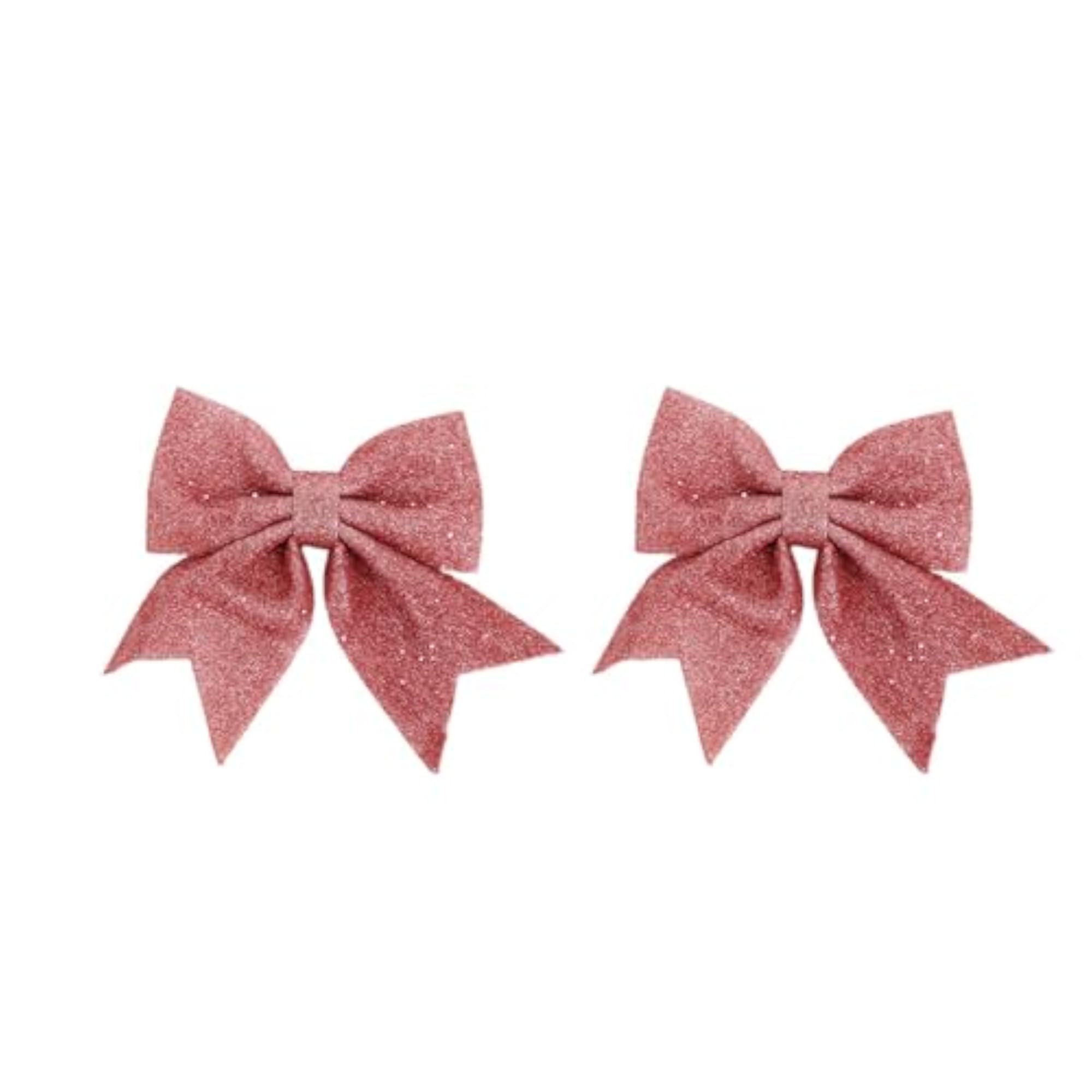 Christmas Tree Bow Ornament, Pink Festival Decoration