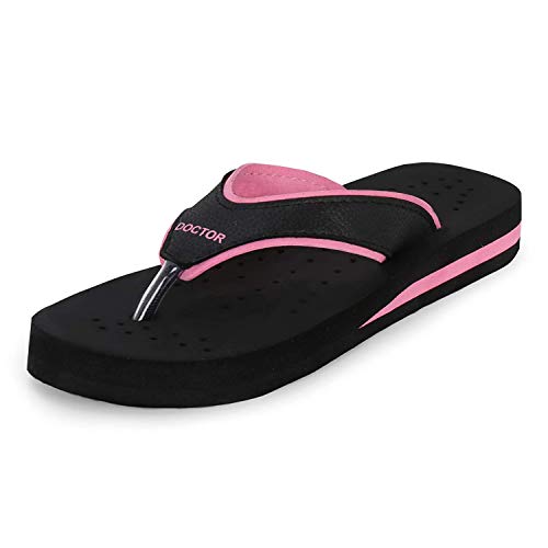 Image of DOCTOR EXTRA SOFT Care Diabetic Orthopedic Pregnancy Flat Super Comfort Dr Flipflops and House Slippers For Women's and Girl's