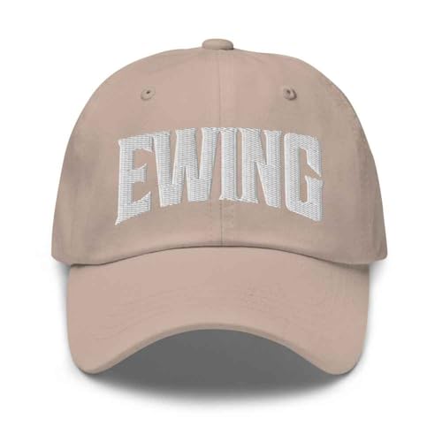 Ewing Baseball Cap Ewing Dad Hat Missouri MO Hat Embroidered Souvenir Stone