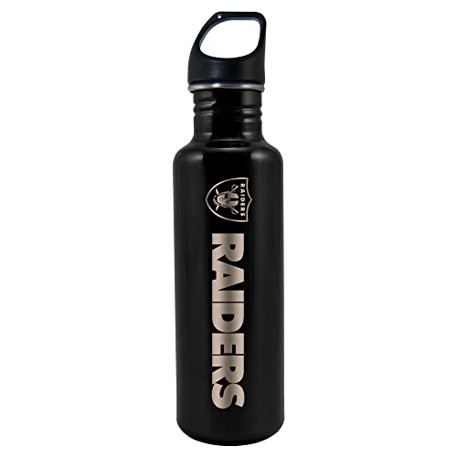 Las Vegas Raiders NFL - Botella de agua (acero inoxidable, grabado láser, 750 ml) Cover