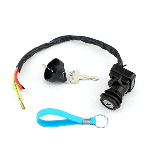 Best Promo YOFMOO Ignition Key Switch Compatible for Suzuki LTF160 LT-F160 LTF-160 LT160 LT160E LT-160E LT230E LT-230E LTF250 LT-F250 LT300E LT-300E Quadrunner Quad Runner 160 230 250 300 1991-2001