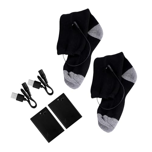 Chaussettes chauffantes USB à isolation thermique active