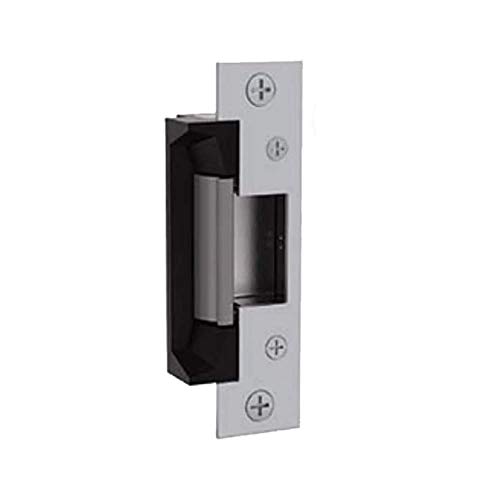 Hes 5200c630 12vdc / 24vdc Electric Strike With 501 And 501a Faceplate Satin Stainless Steel Finish