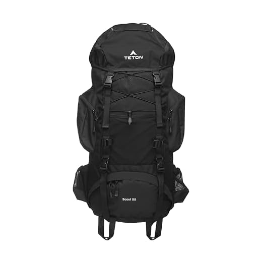 TETON 55L Scout Internal Frame Backpack
