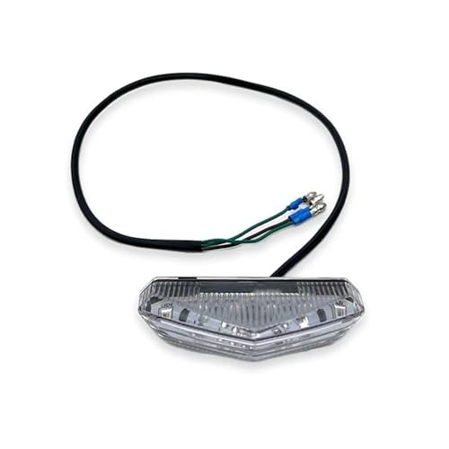 Feu arrière moto clignotant stop pour accessoires pit dirt bike