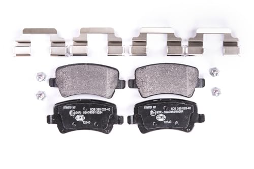 Plaquettes de frein HELLA 8DB 355 025-401 pour vos trajets en Land Rover
