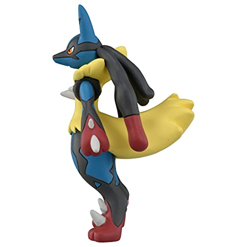 タカラトミー(TAKARA TOMY) Pokemon Monster Collection Moncolle Ms-52 Mega Lucario Figure