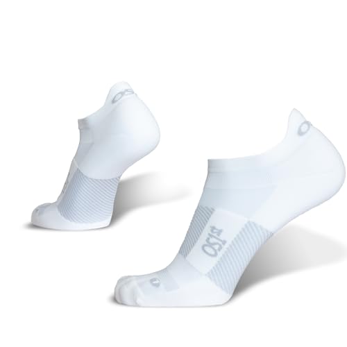 OS1st TA4 Thin Air Running Socks (1 Pair) with special skin-thin design maximizing air-flow to prevent overheating and keep feet cool and dry
