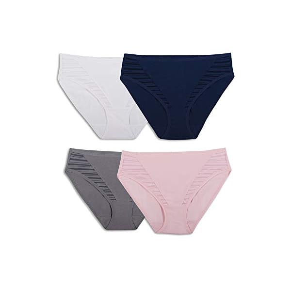 Fruit-Of-The-Loom-Womens-Underwear-Moisture-Wicking-Coolblend-Panties Fruit Of The Loom Women's Underwear Moisture Wicking Coolblend Panties, Hi-Cut - Fashion Assorted, Small (5)