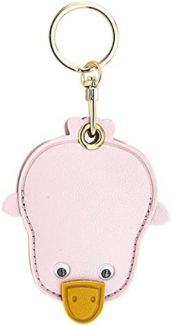 Duck Keychain Tracker Holder - Compatible with AirTag, Samsung Galaxy SmartTag 2, Tile Mate Pro; Cute Bag Charm Accessory for Women, Kids, Pet Tracking (Duck) - Image 4