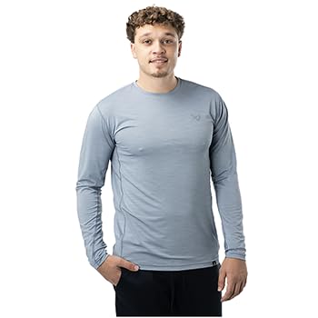 Bauer FLC Tech Tee Langarm Shirt Senior Blau