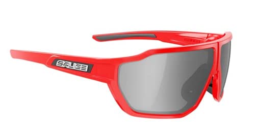 Salice 024 RW ROSSO/RW NERO Men's Sunglasses White Size Standard