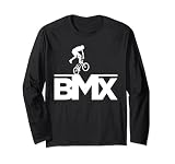 BMX Bike Rider Racing Bicycle Gift Boys Girls Kids Long Sleeve T-Shirt