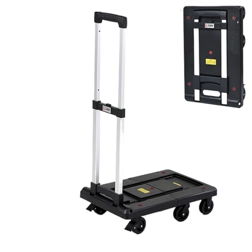 Carretilla Plataforma Plegable con Ruedas Giratorias 92 cm miniatura 1