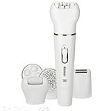El cepillo facial elimina el maquillaje y las impurezas profundas de los poros, 6 veces mejor que la limpieza manual, además de refinar y exfoliar la piel con micro-oscilaciones. 100% resistente al agua para un uso cómodo en la ducha.