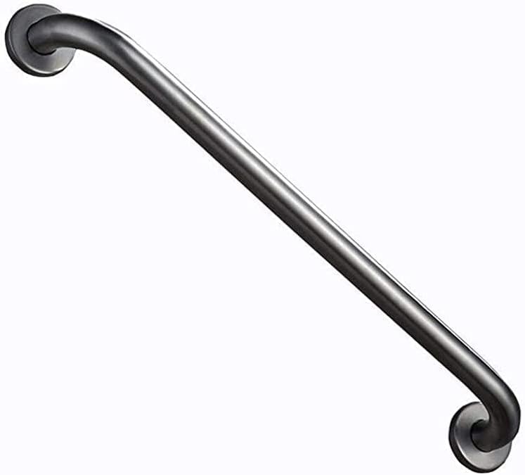 Rampe d'appui en nickel brossé pour WC et salle de bain