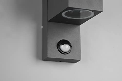 Trio Lighting Applique Roya 1 Luce, Sensore Angolare Antracite - 4