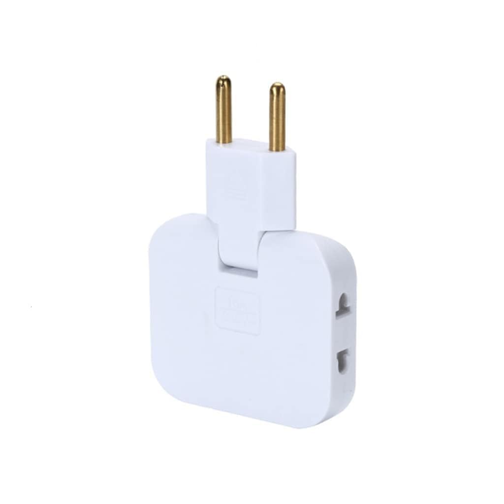Sagar Trading Rotate Plug EU Converter 3 in 1 Rotatable Outlet Extender 180 Degree Extension Plug with Foldable Multi Plug Mini Slim Wireless Outlet Adapter(Multicolor,Pic 1) (2)-image-40