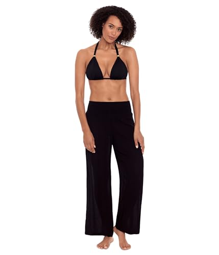 Lauren Ralph Lauren Crinkle Pants Black LG (US 12-14)