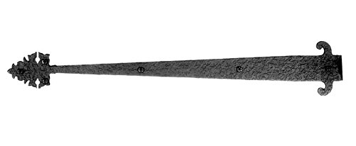 Acorn Heavy Duty Quality Forged Crafted Iron Dummy Hinge Straps (WI2BP)