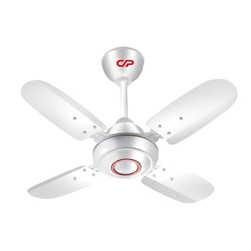 Image of High-Speed 24 Inch Ceiling Fan For Home, Kitchen /Bathroom 600mm (860 RPM) 4 Blades Anti DUST Coating Ceiling Fan 2 YEAR WARRANTY (24 Inch (600mm) WHITE)