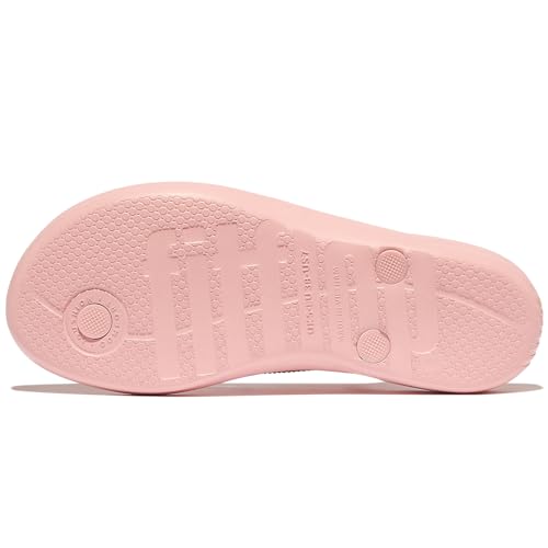 Image of FitFlop Womens iQushion Sparkle Ergonomic Flip Flops for Walking, Lightweight Waterproof Cushioned Thong Sandals for Women with Non Slip Bottom and Arch Support | Lightweight Waterproof Walking Sandals w /Cushioned Comfort & Arch Support