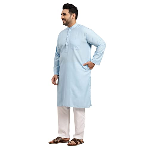 Image of SOJANYA (Since 1958, Men's Silk Blend Grey Kurta Pyjama & Silk Blend Jacket Combo