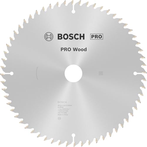 Bosch 1X Pro Wood Circular Saw Blade For Corded Mitre Saws (For Softwood, Hardwood, Ø Mm, Professional Accessory Mitre Circular Saw)