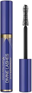 Max Factor Divine Lashes wodoodporny tusz do rzęs zwiększający objętość, lekka, kremowa formuła, hipoalergiczny, 03 - Waterproof Black